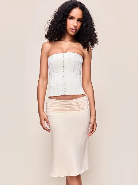 Eliane Satin Corset